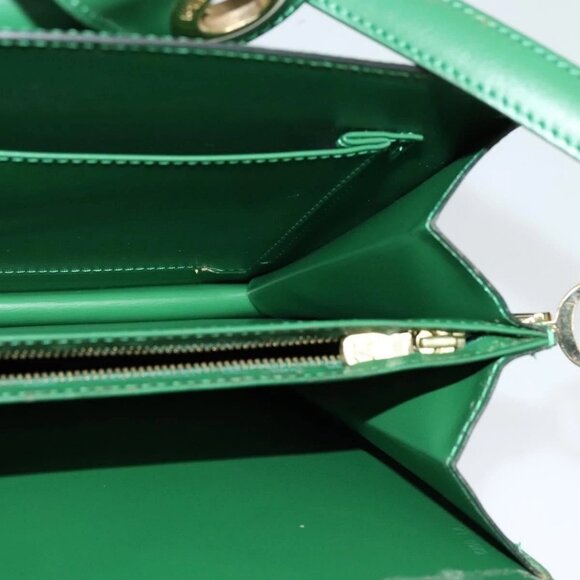 LOUIS VUITTON Epi Capuchin Shoulder Bag Green M52344 LV Auth 131777 - Picture 10 of 16